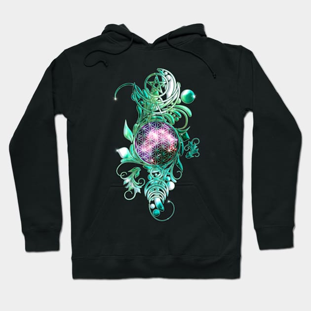 Sacred Space 3 Hoodie by Arcuedes